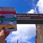 Novel set in Edinburgh (“love paints the world”)