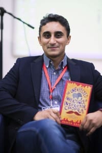 At Write Idea festival with book