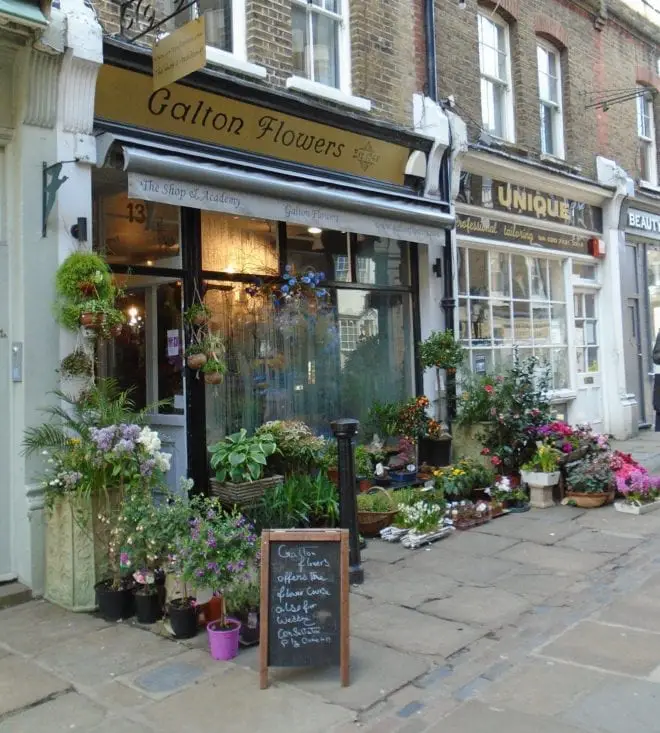 flower shop in Flask Walk