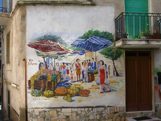 Village mural in Orgosolo