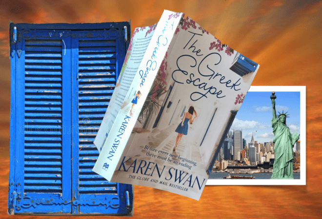Romance novel set in New York and Greece