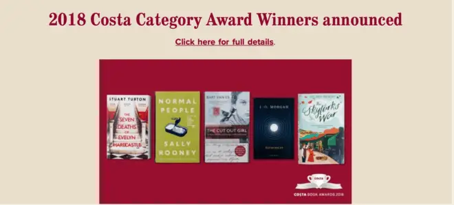 The Costa Book Awards