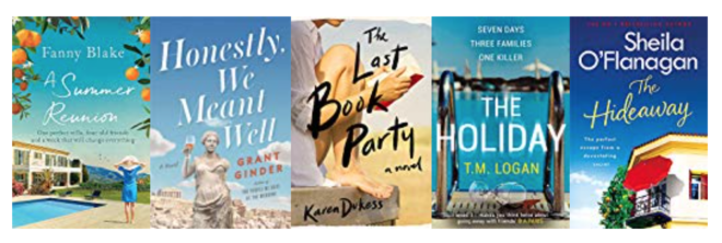 Five great beach reads (poolside) SUMMER 2019