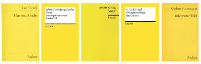 The art of the yellow book cover