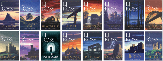 Crime mystery set on LINDISFARNE
