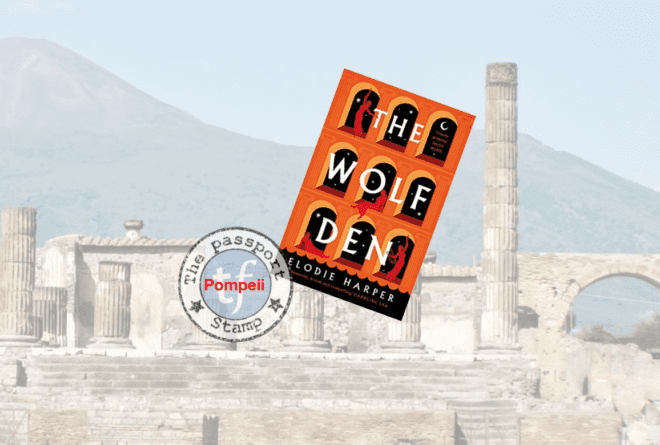 Novel set in AD 74 in POMPEII