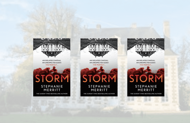 3 copies of STORM by Stephanie Merritt