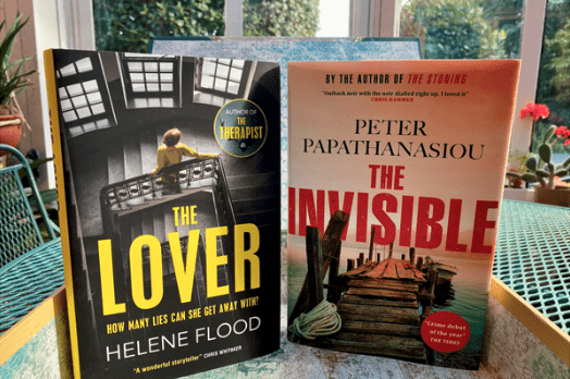 October GIVEAWAY - Two top thrillers in a book gift box