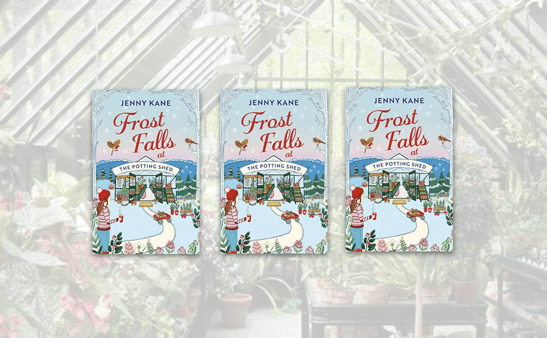 GIVEAWAY: 3 copies of ‘Frost Falls on the Potting Shed’ by Jenny Kane