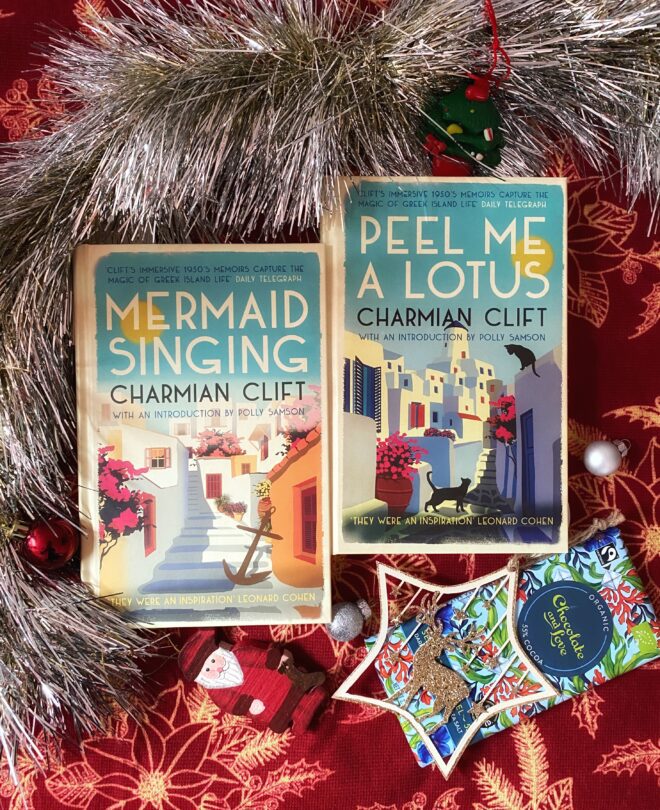GIVEAWAY - a Christmas package (including 2 books to transport you to GREECE)