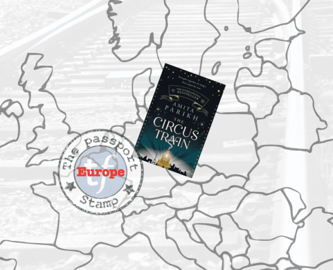 Novel set aboard a circus train, traversing Europe in the 1940s
