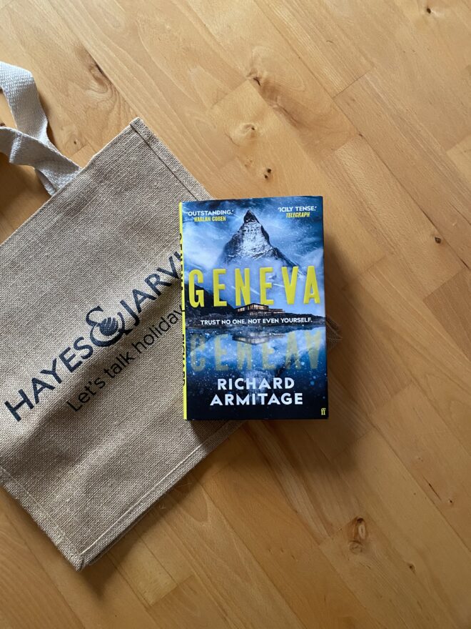 GIVEAWAY - A copy of 'Geneva' / a Hayes and Jarvis jute bag