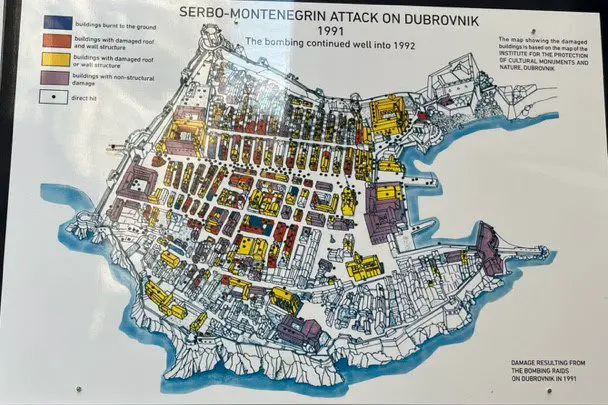 Author Eva Glyn talks to a Dubrovnik Defender
