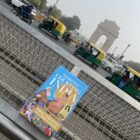 This was a good title to take on a recent trip to INDIA