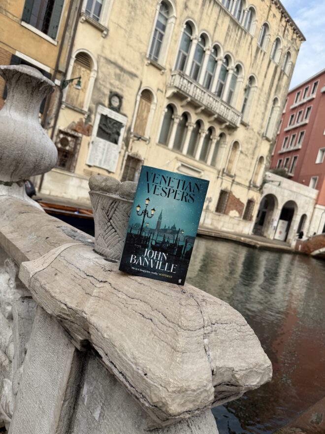 Dark novel set in VENICE at the turn of the 20th Century